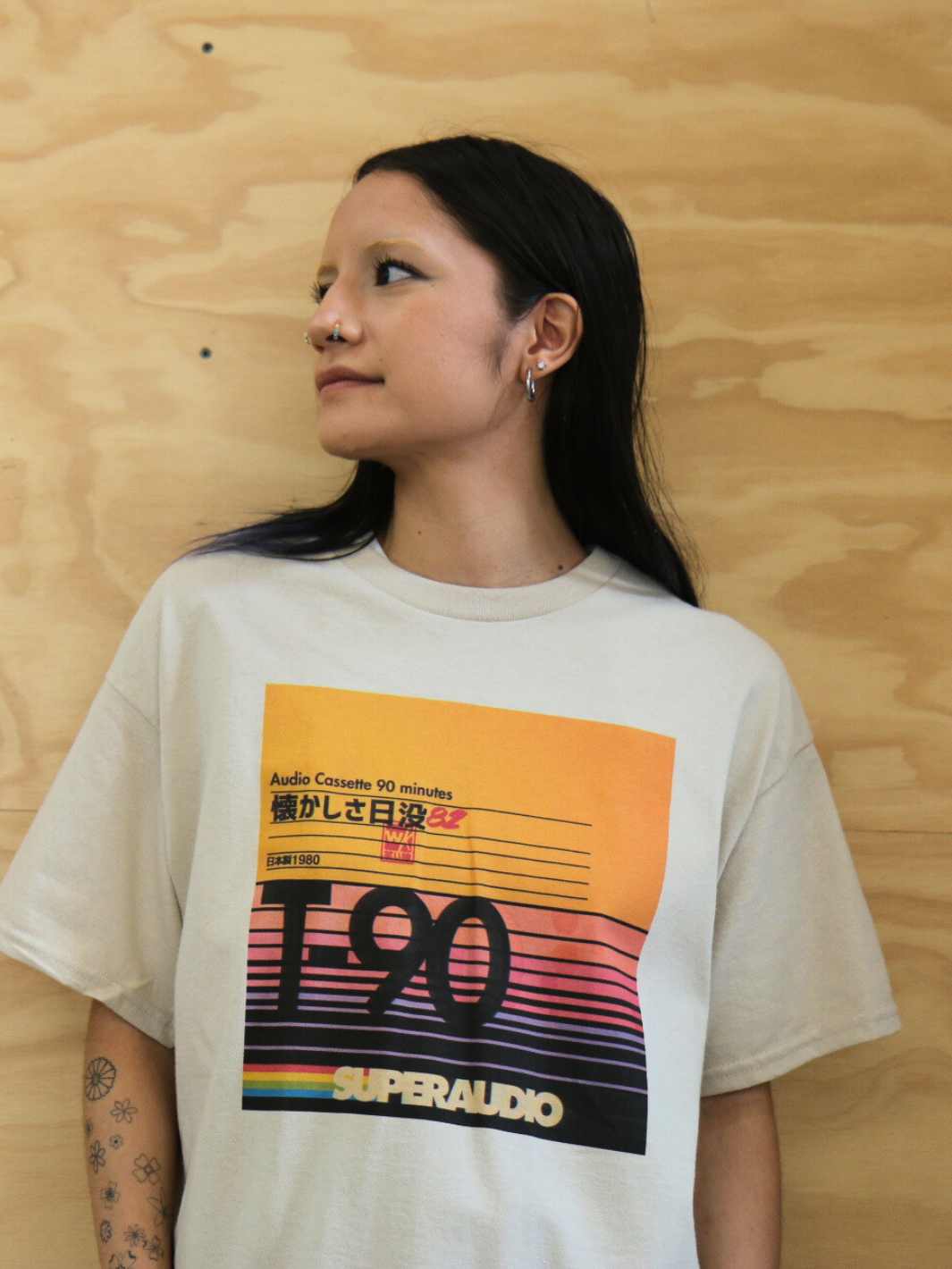 Popkiller Artist Series Warakami Vaporwave Nostalgia Sunset Classic T-shirt