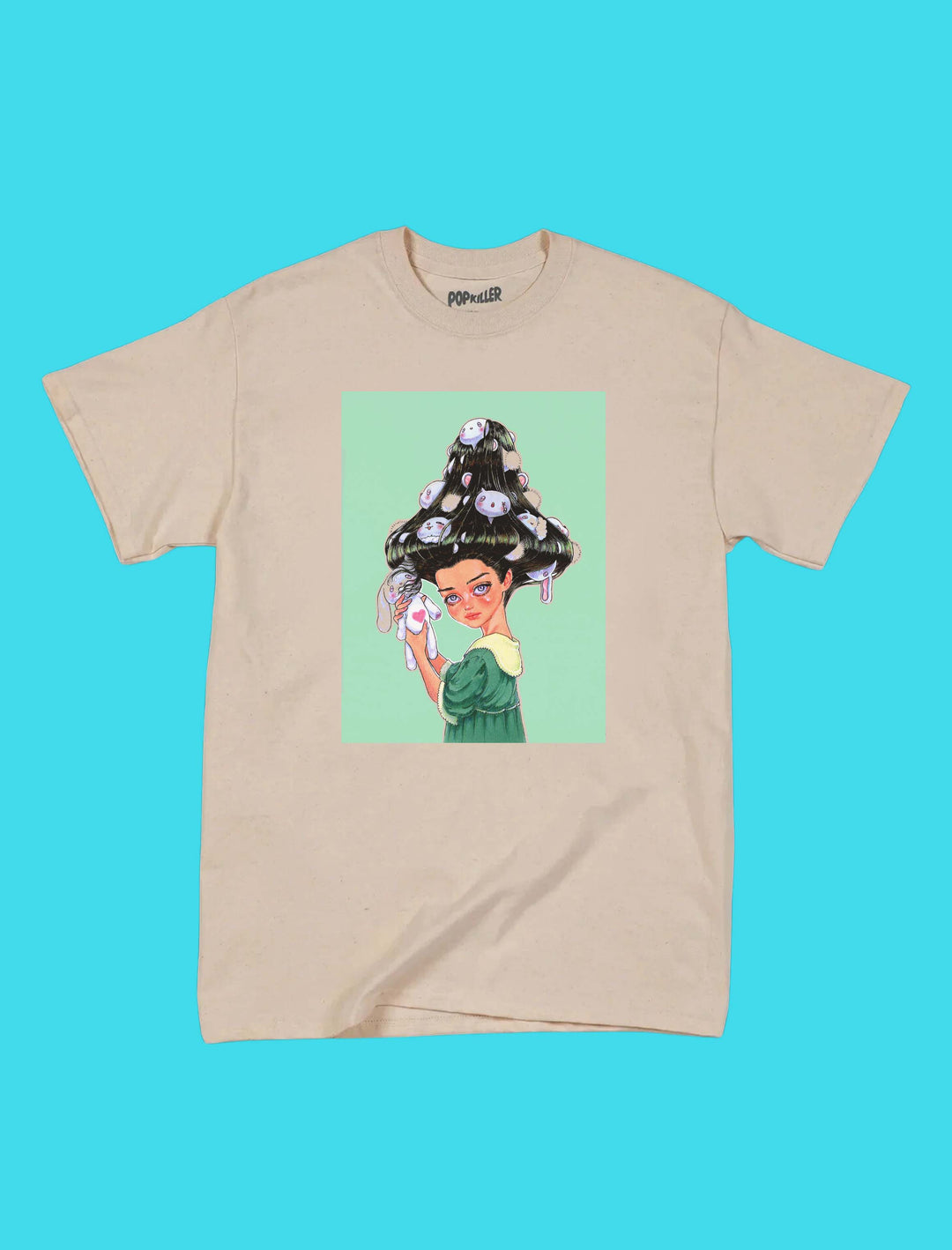 Popkiller Artist Series Cogumeli Mushroom Girl Classic T-shirt