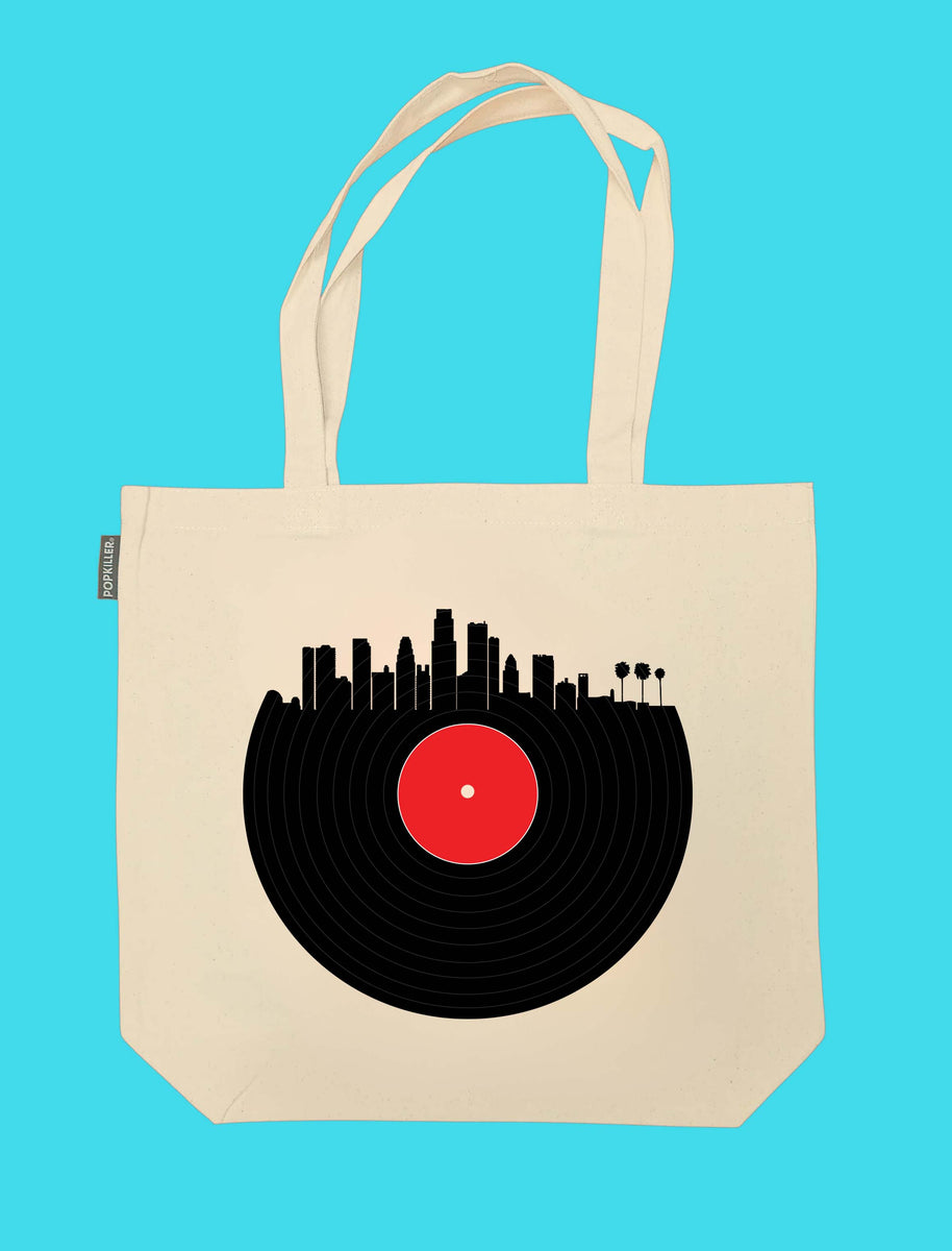 Downtown Vinyl Tote Bag – Popkiller