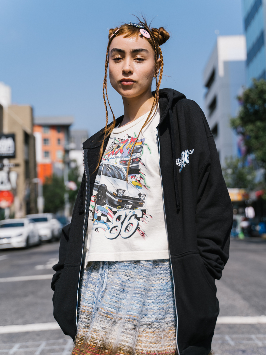 Popkiller Artist Series Mizucat Hachiroku Racing Zip Up Hoodie