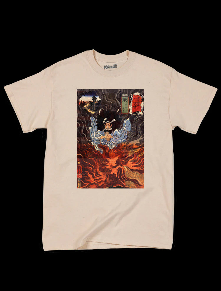 Japanese Ukiyoe Kuniyoshi Ninja Kisarabi Classic T-shirt – Popkiller