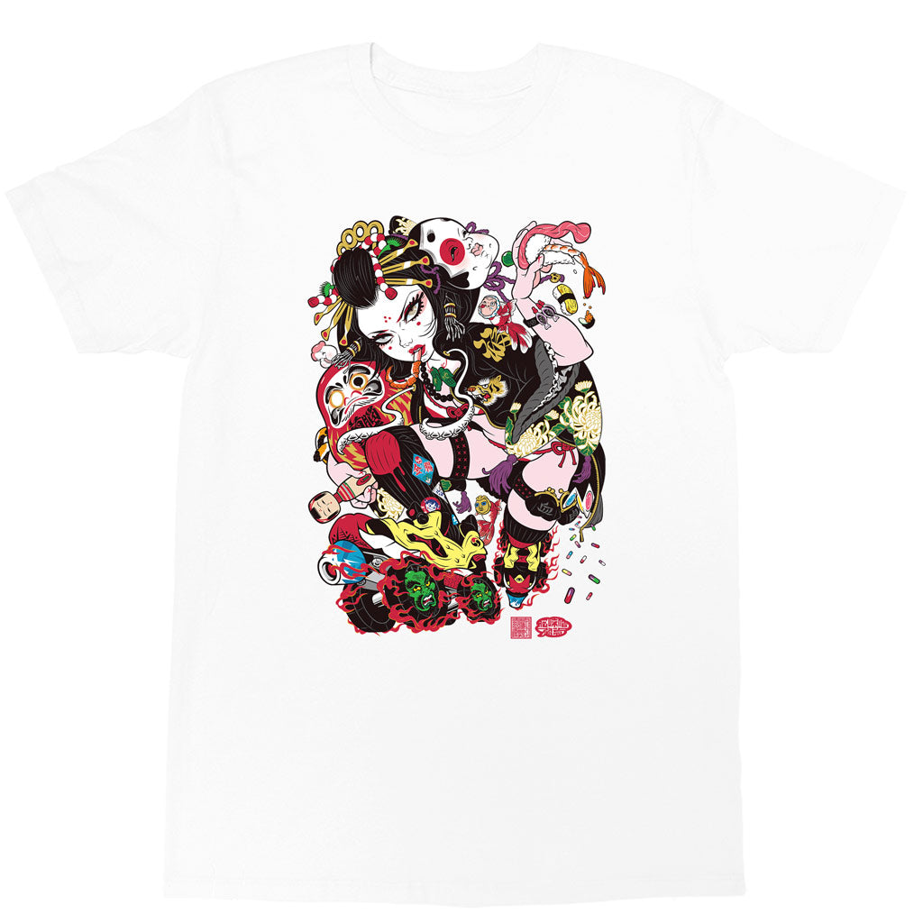 Popkiller Artist Series GRAPE BRAIN Oiran Classic T-shirt