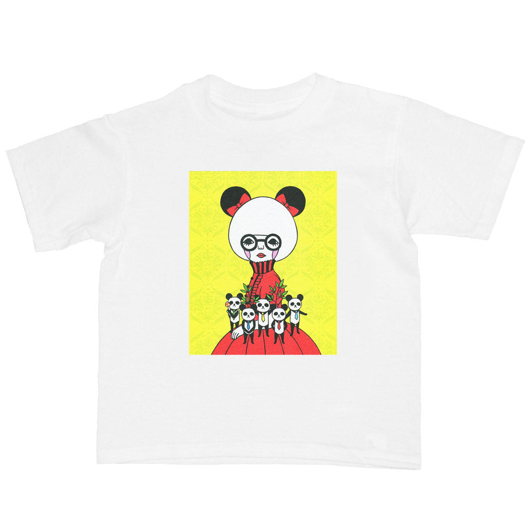 Panda anime girl kid's t-shirt.