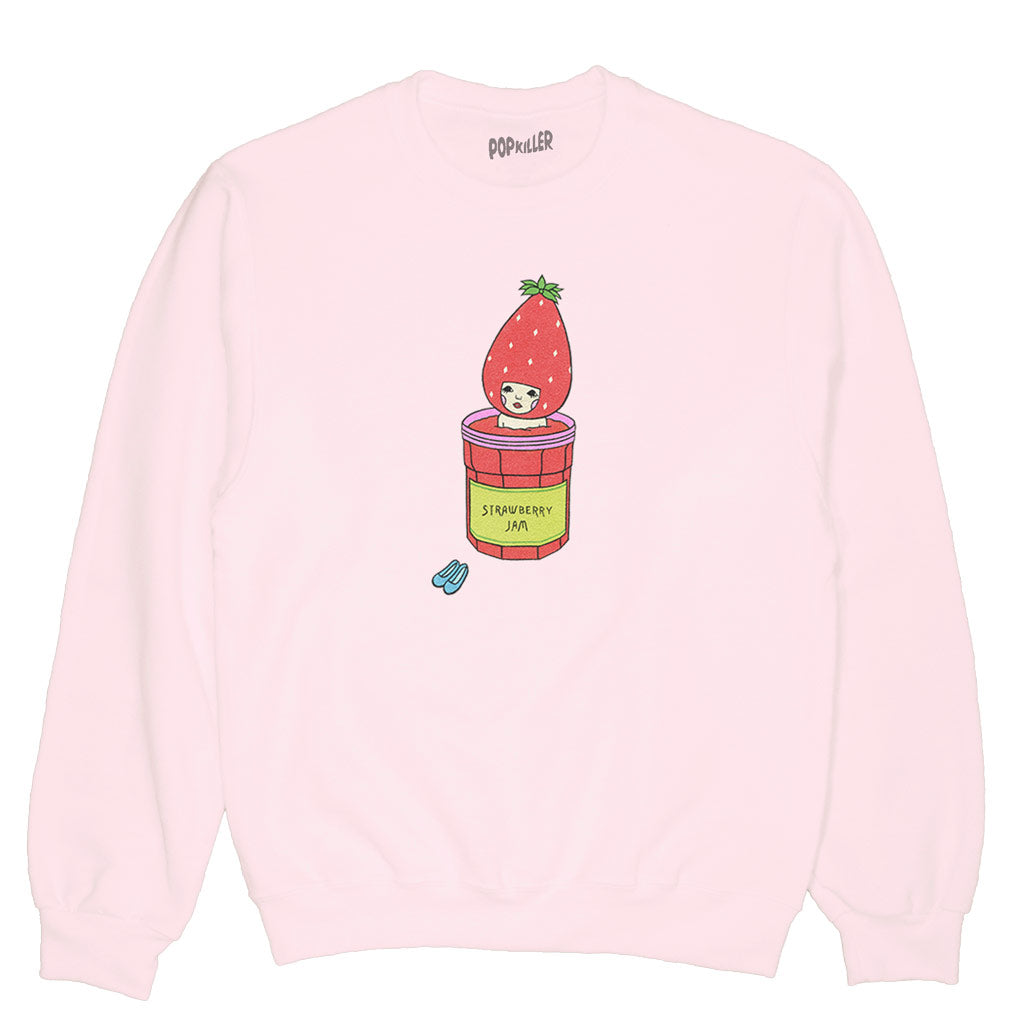 Kawaii strawberry anime sweater.