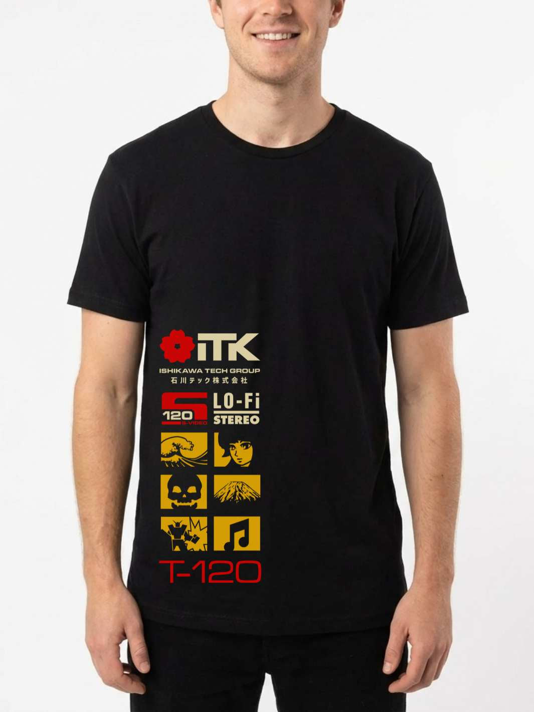 Popkiller Artist Series Warakami Vaporwave Lo Fi Anime Classic T-shirt