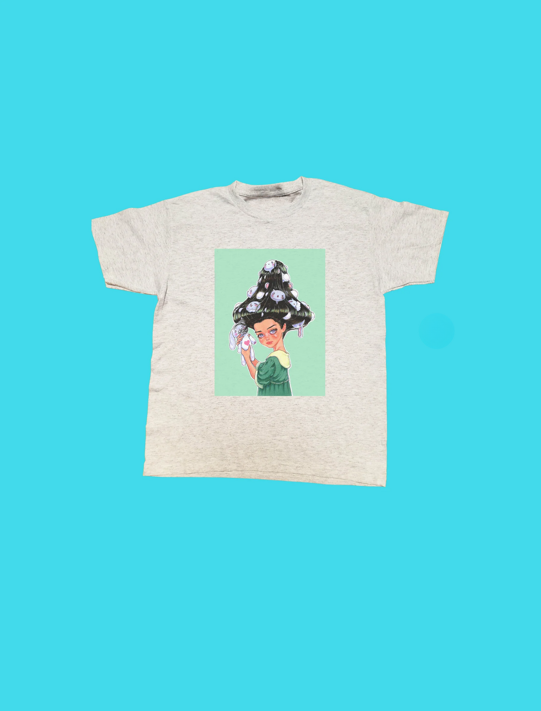 Popkiller Artist Series Cogumeli Mushroom Girl Kid's T-Shirt