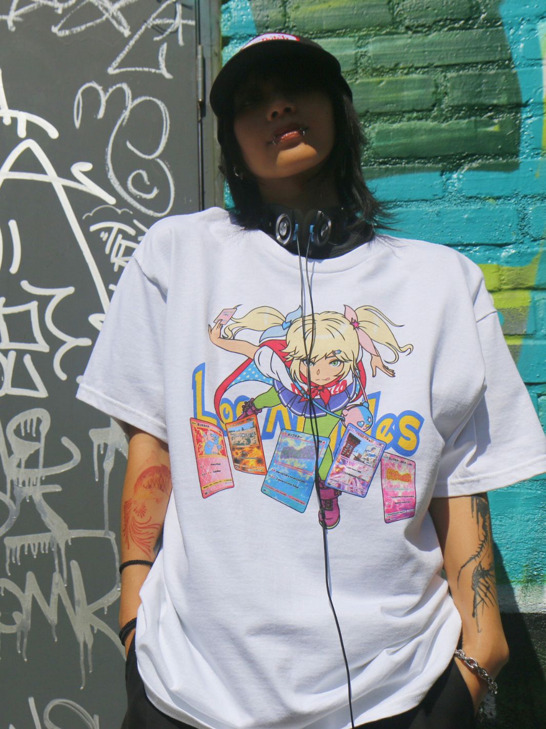 Popkiller Artist Series Sagaken LA Duelist Girl Classic T-shirt