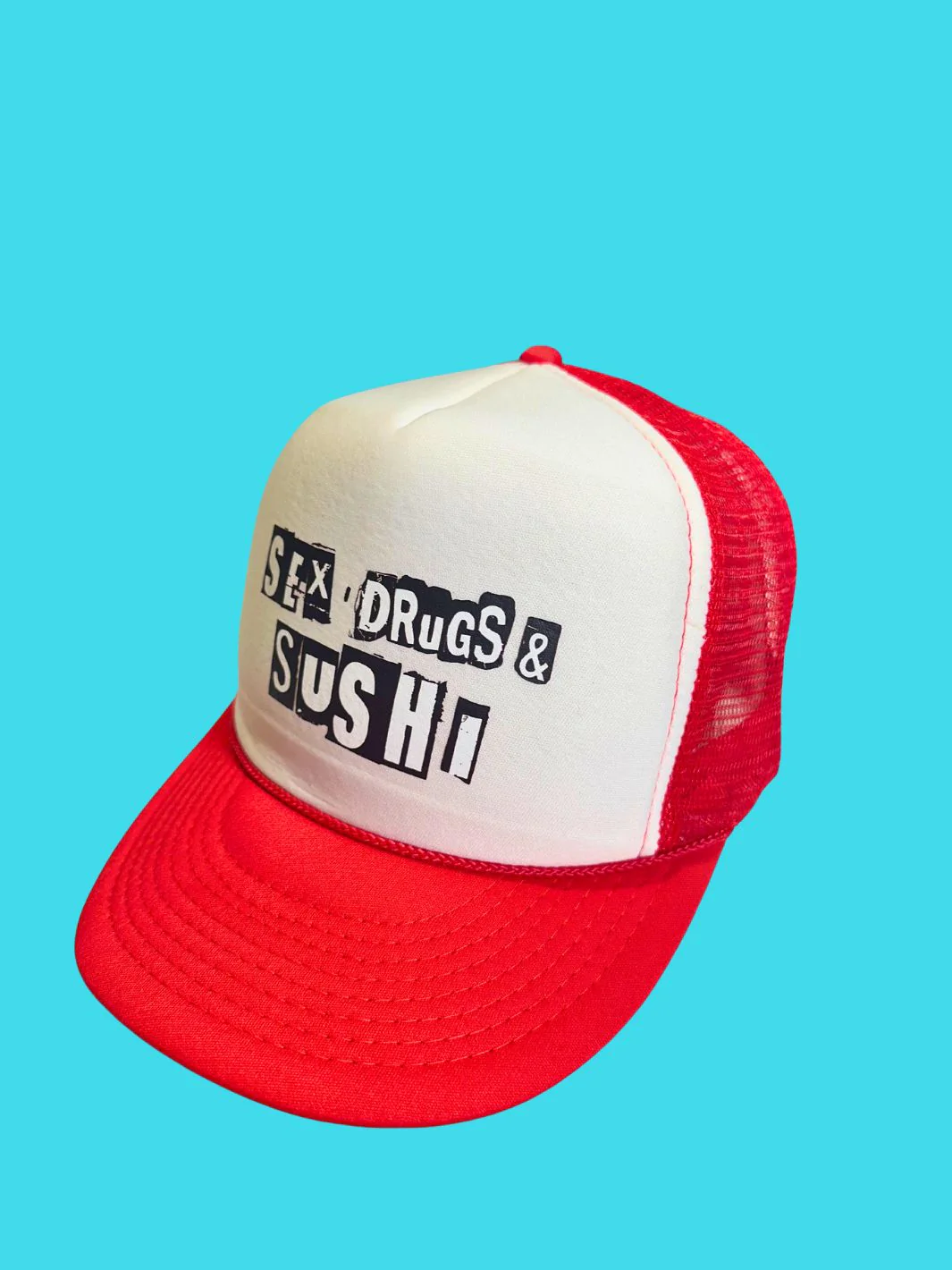 Sex Drugs and Sushi Mesh Hat