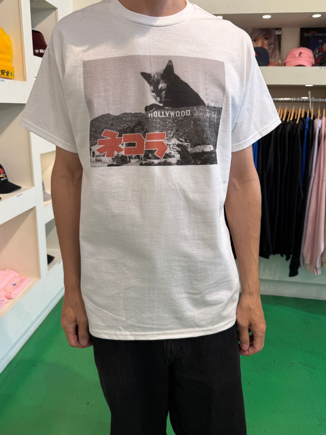 Popkiller Artist Series Kenji Mera Hollywood Meow Classic T-shirt