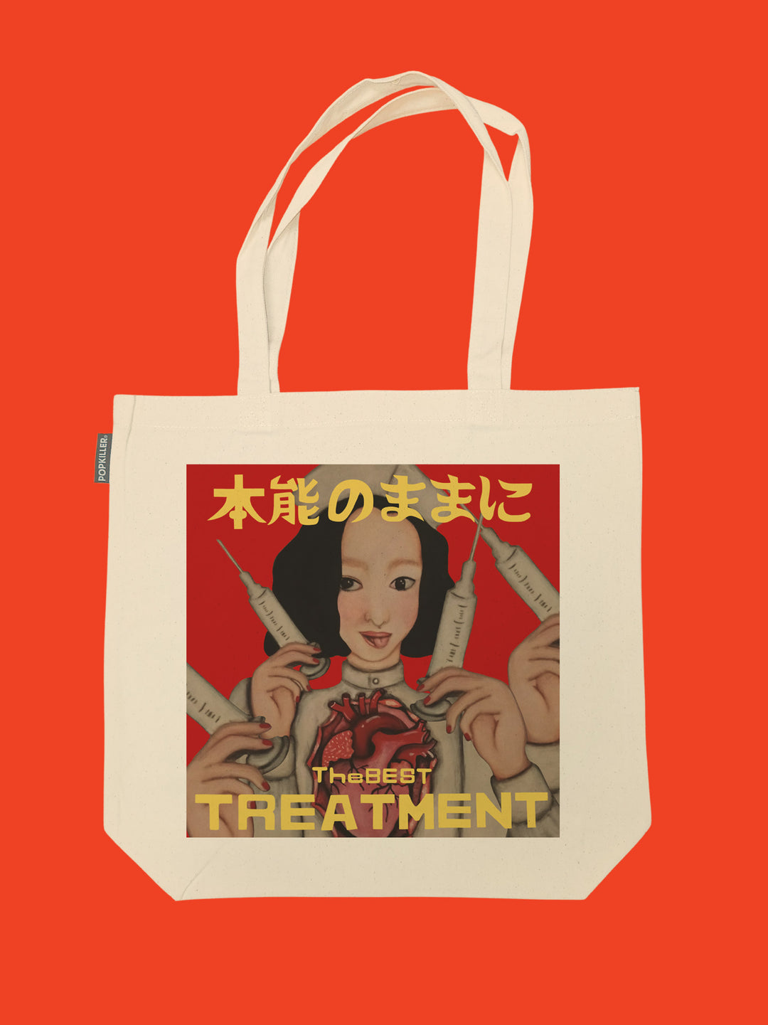 Popkiller Artist Series Aki Ijuin The Best Treatment Tote Bag