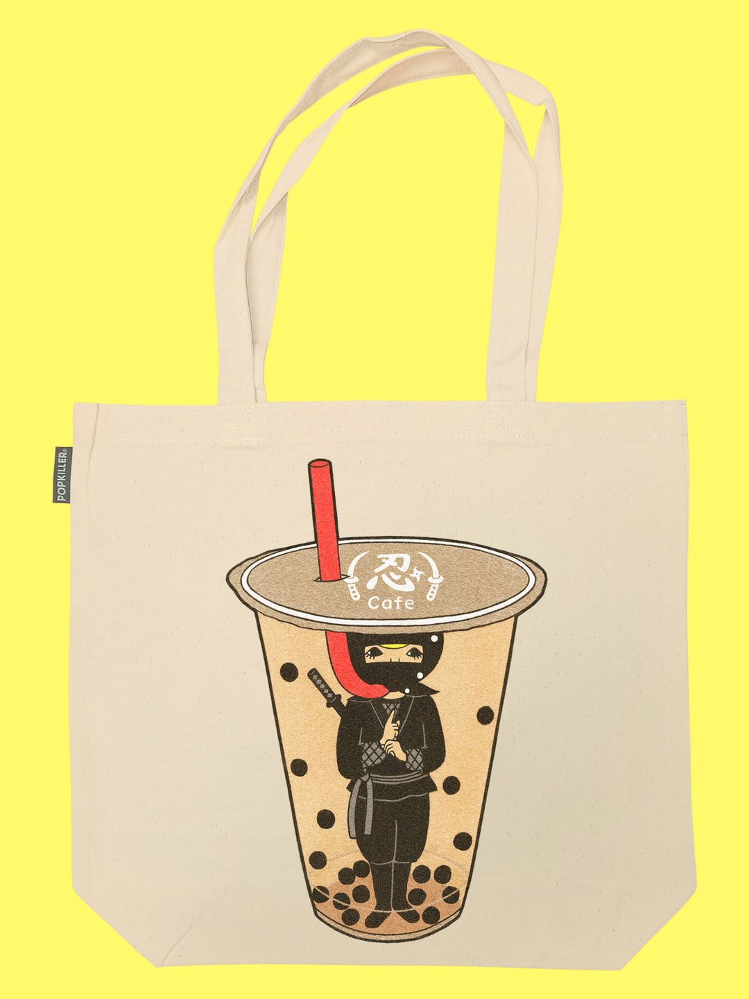 Popkiller Artist Series Naoshi Boba Ninja Tote Bag