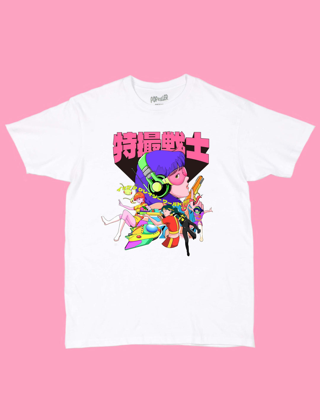 Popkiller Artist Series CHAO! Tokusatsu Senshi Classic T-shirt