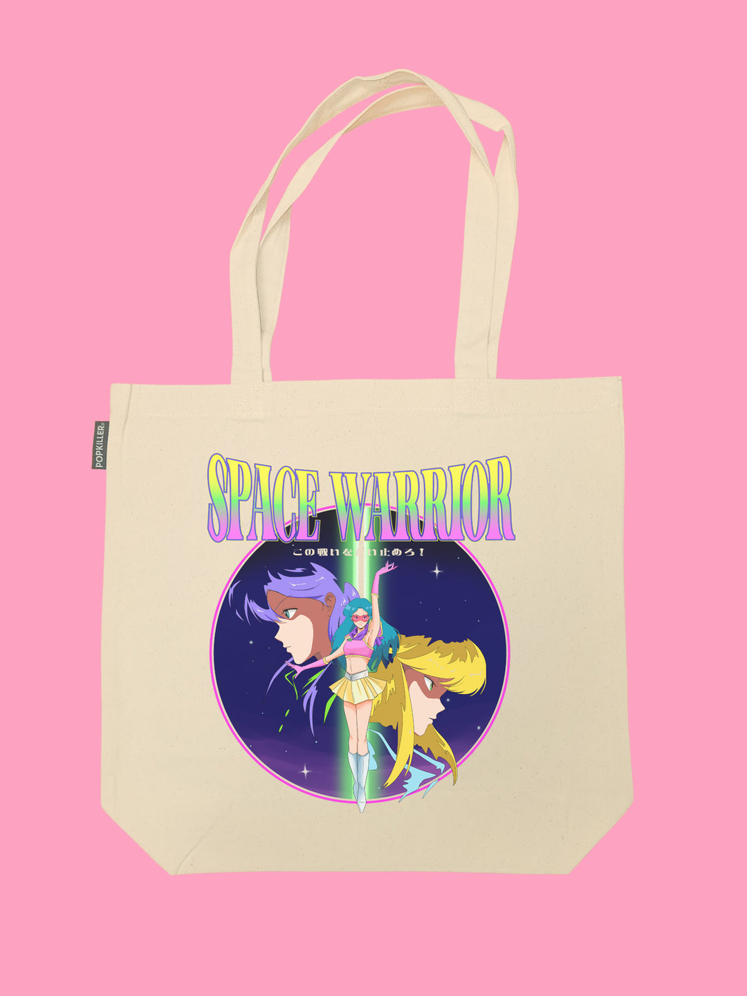 Popkiller Artist Series Popkiller Artist Series CHAO! Space Warrior Tote Bag