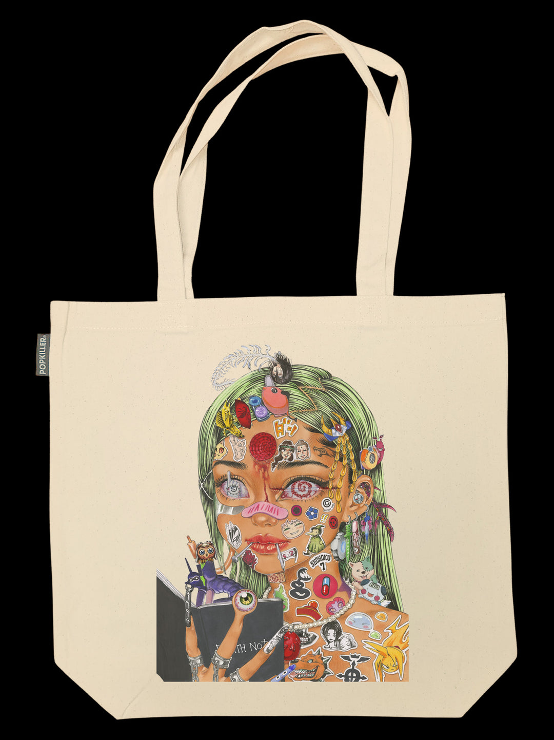 Popkiller Artist Series Cogumeli Manga Obsession Tote Bag