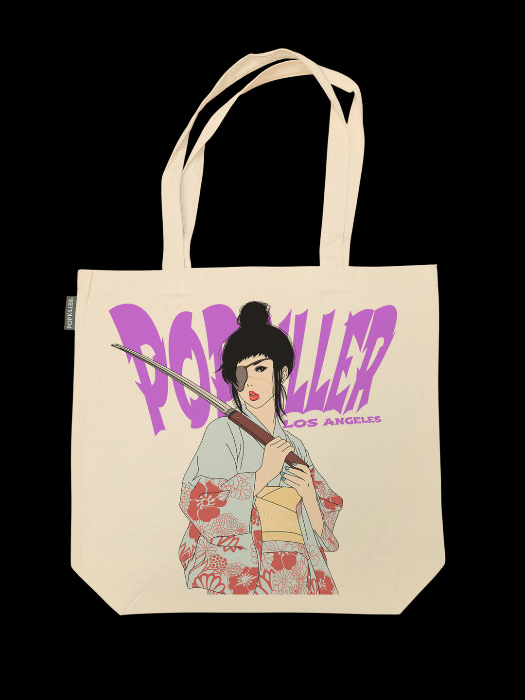 Popkiller Artist Series Sagaken Dokugan Girl Tote Bag