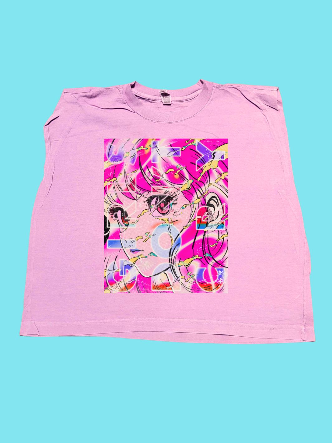 Popkiller Artist Series Jeremy Gdalia Girls Don't Cry Muscle Tee