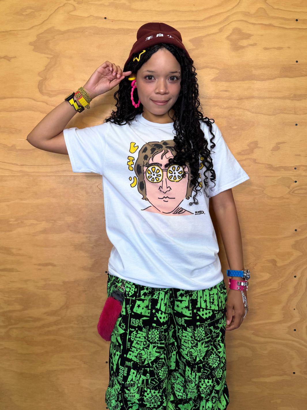 Popkiller Artist Series Namiki Mozz Megane Lemon Classic T-shirt