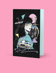 Popkiller Artist Series Mizucat Los Angeles Greeting Card