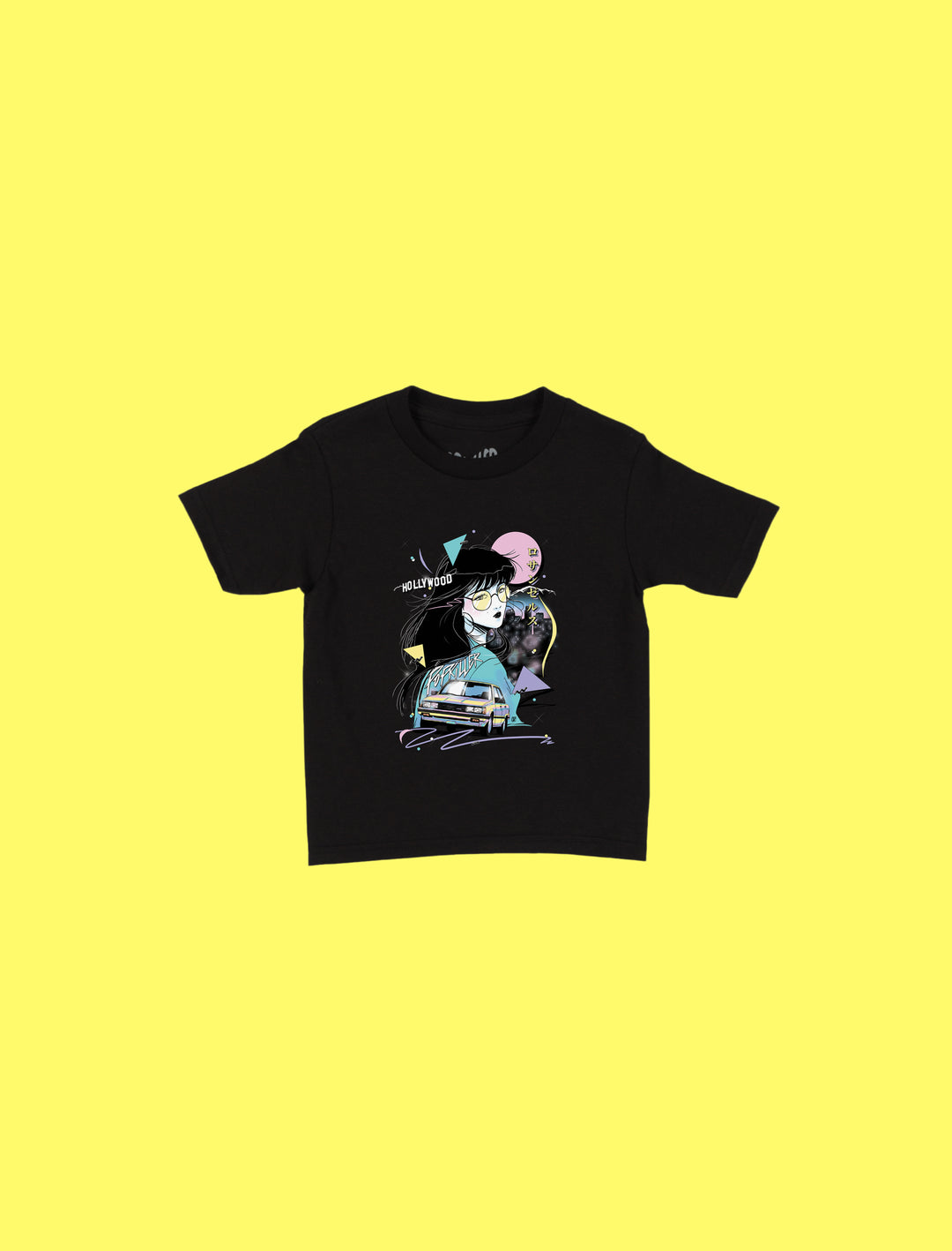 Popkiller Artist Series Mizucat Los Angeles Kid's T-Shirt