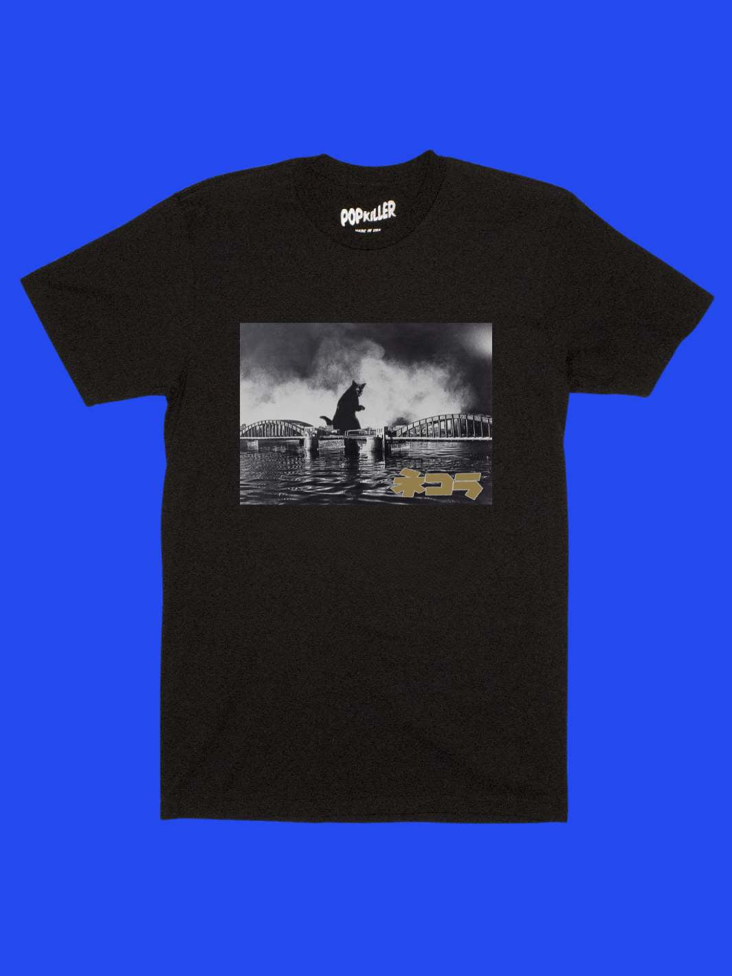 Popkiller Artist Series Kenji Mera Nekora Kachidoki Bridge Cataclysm Classic T-shirt