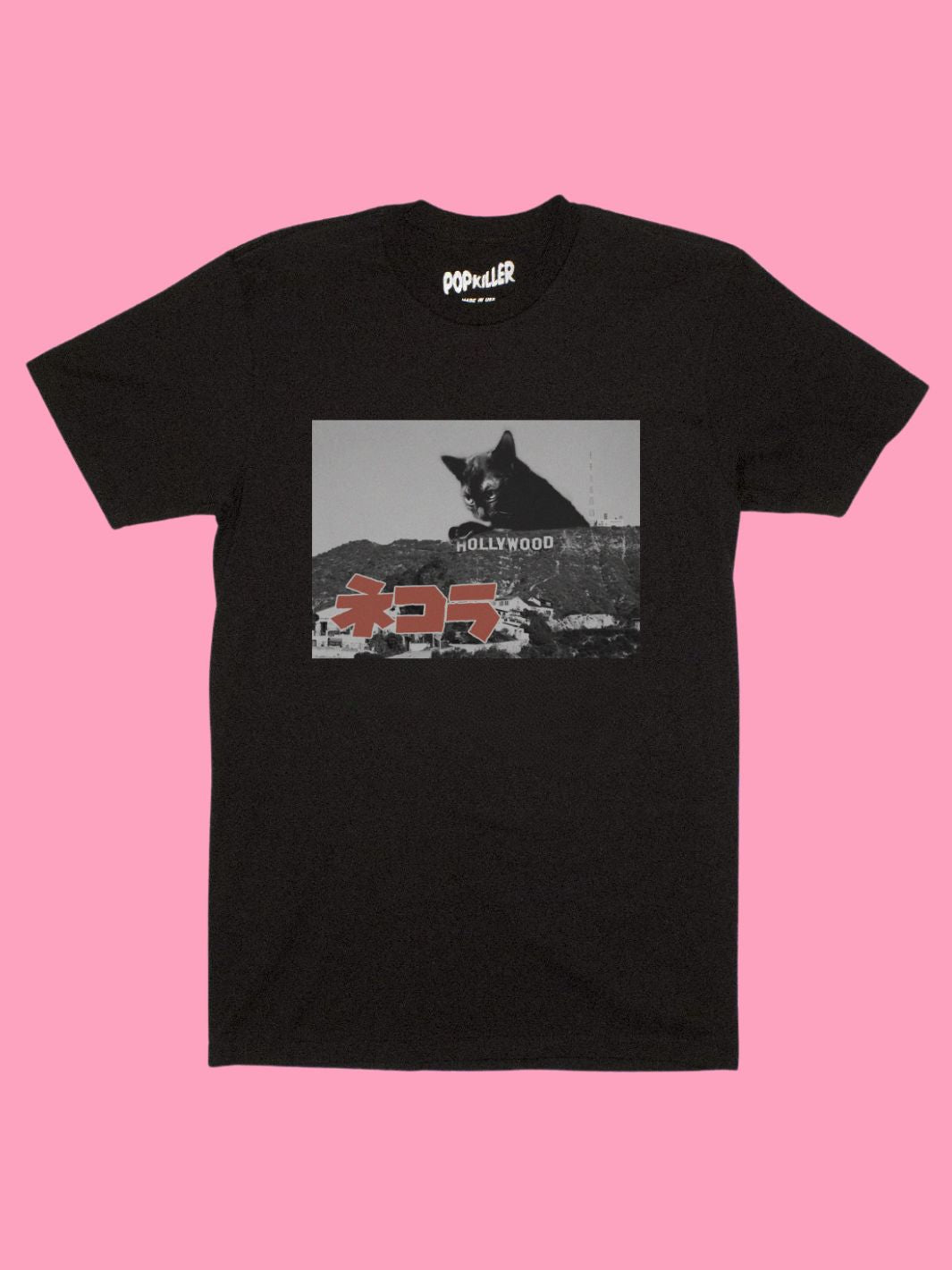 Popkiller Artist Series Kenji Mera Hollywood Meow Classic T-shirt
