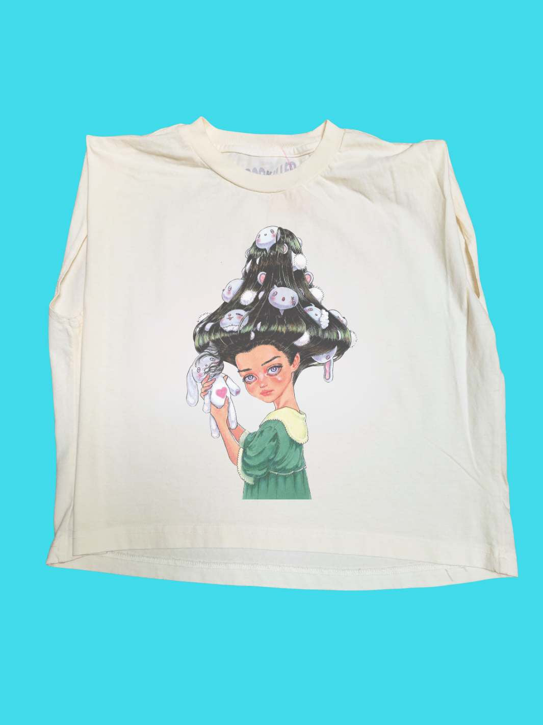 Popkiller Artist Series Cogumeli Mushroom Girl Muscle Tee