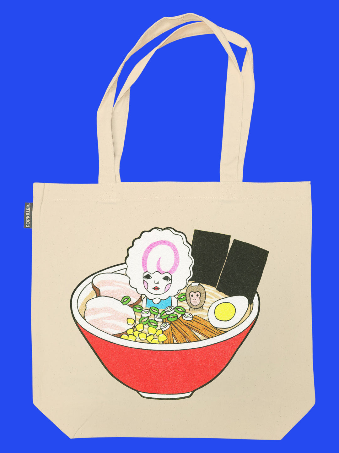Popkiller Artist Series Naoshi Ramen Topping Tote Bag