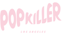 Pink Popkiller Los Angeles logo.