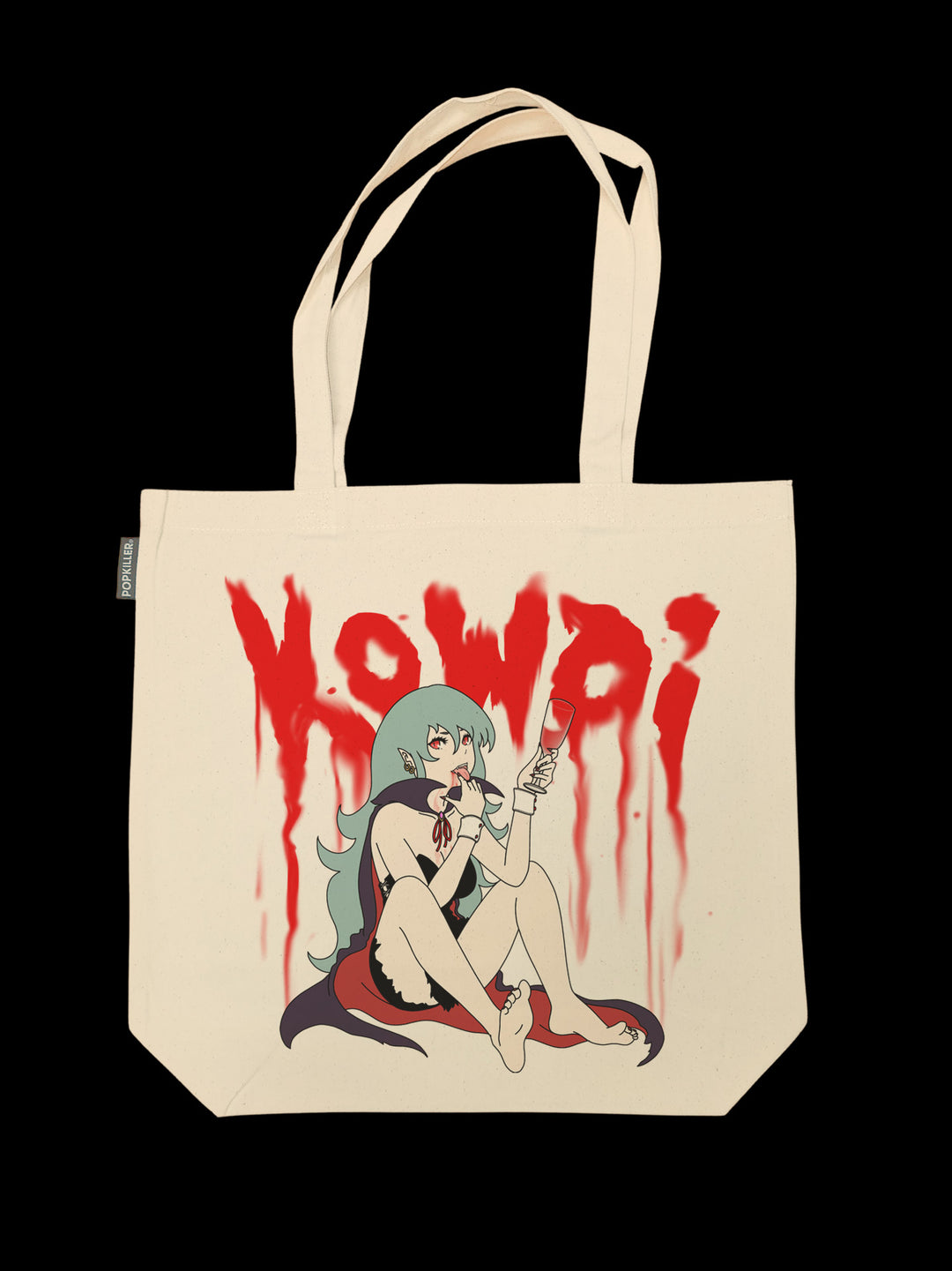 Popkiller Artist Series Sagaken Kowai Tote Bag
