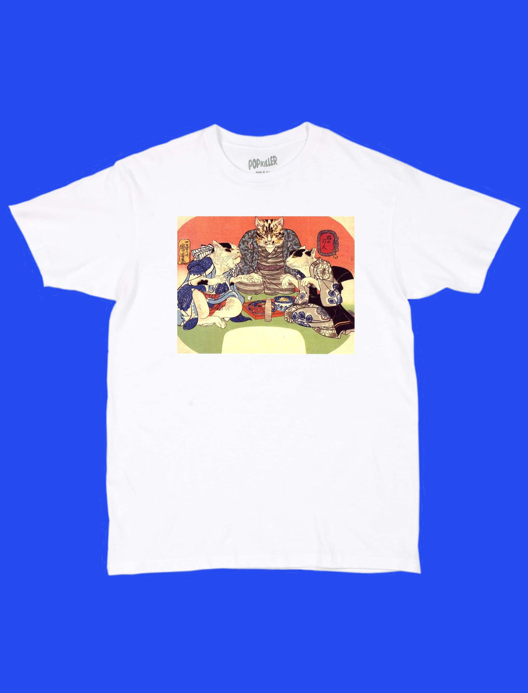 Ukiyoe  Kuniyoshi Cats Dinner Classic T-shirt