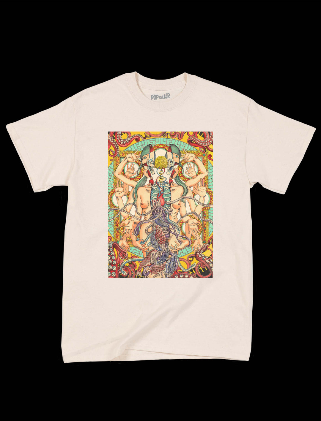 Popkiller Artist Series Shintaro Kago Scales Youth T-shirt