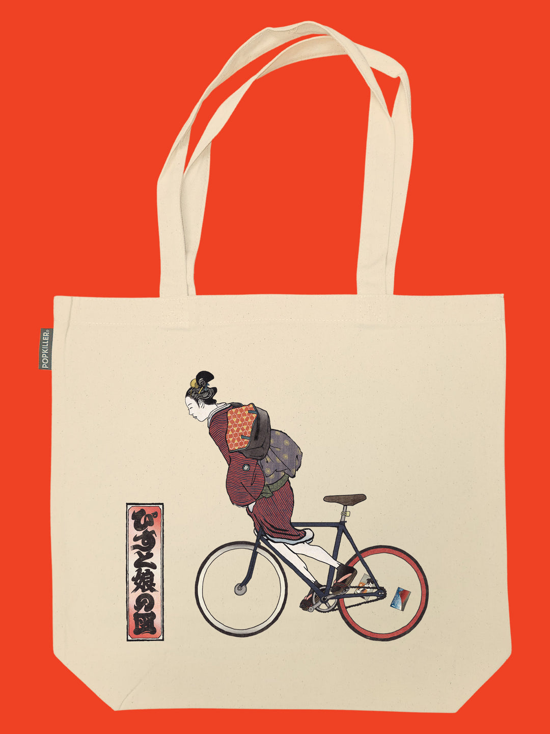 Popkiller Artist Series Street Hyakkei Pist Tote Bag