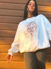Popkiller Artist Series Shintaro Kago Schoolgirl Decomposition Pullover Sweatshirt
