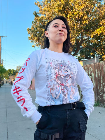 Popkiller Artist Series Shintaro Kago Schoolgirl Decompostion Long Sleeve