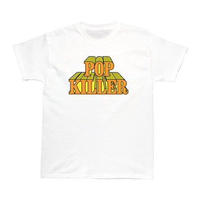Retro Popkiller logo t-shirt.
