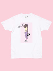 Kawaii Black anime girl t-shirt.