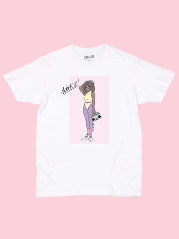Kawaii Black anime girl t-shirt.