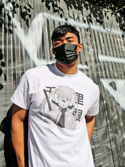 Popkiller Artist Series Acky Bright Mask Girl Classic T-shirt
