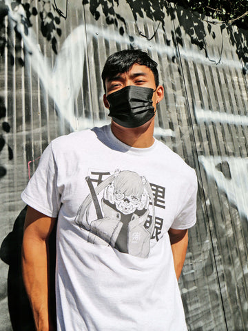 Popkiller Artist Series Acky Bright Mask Girl Classic T-shirt