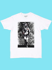 Punk anime schoolgirl shirt.