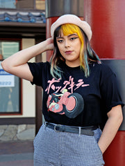 Popkiller Artist Series Sagaken Pink Motorcycle Classic T-shirt