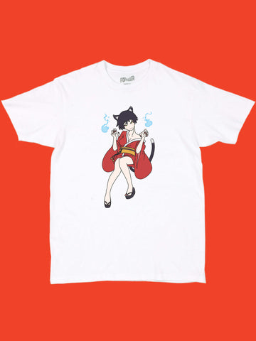 Popkiller Artist Series Sagaken Bakeneko Spirit Classic T-shirt