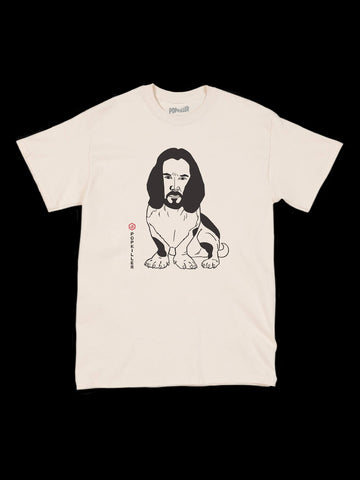 Keanu Reeves funny Japanese tee.