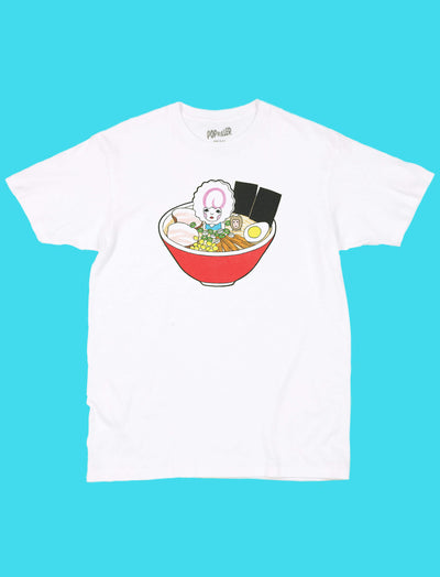 Kawaii ramen character t-shirt.