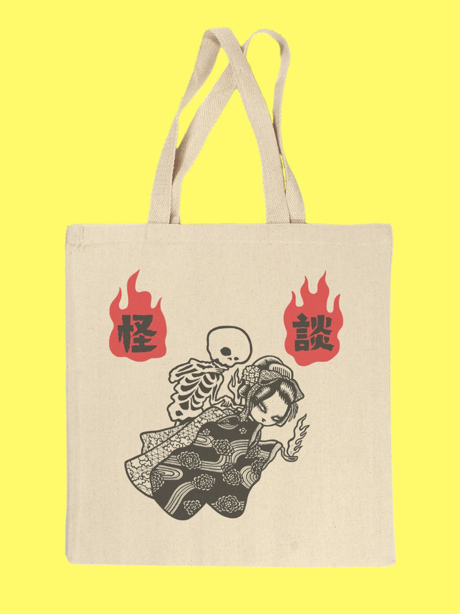 Popkiller Artist Series Mizna Wada Kwaidan Tote Bag Limited Edition OC