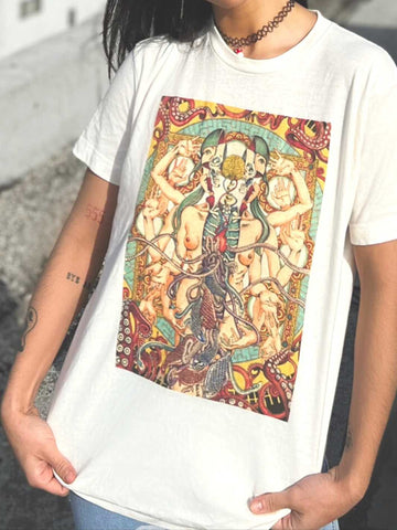 Popkiller Artist Series Shintaro Kago Scales Classic T-shirt