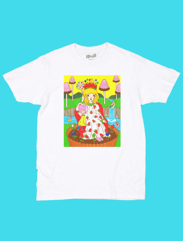 The empress tarot card apparel design by Japanese sand artist Naoshi.