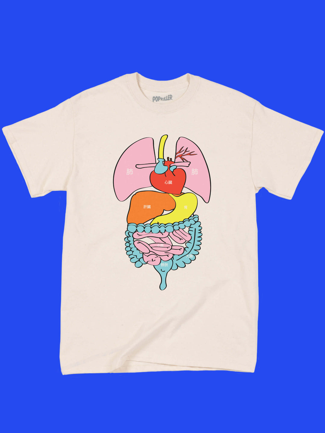Japanese medical diagram t-shirt.