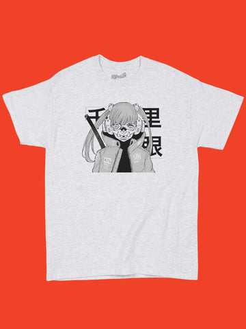 Popkiller Artist Series Acky Bright Mask Girl Classic T-shirt