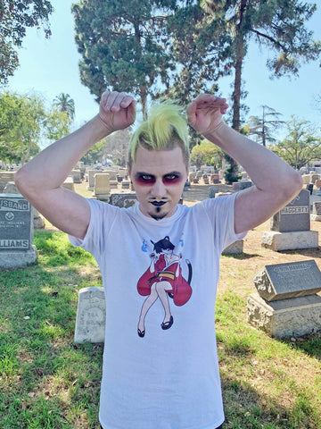 Popkiller Artist Series Sagaken Bakeneko Spirit Classic T-shirt